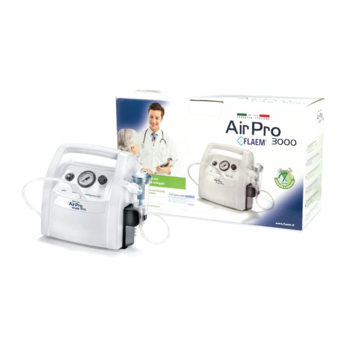 E-shop FLAEM AIRPRO 3000 PLUS Profesionálny certifikovaný pneumatický piestový inhalátor