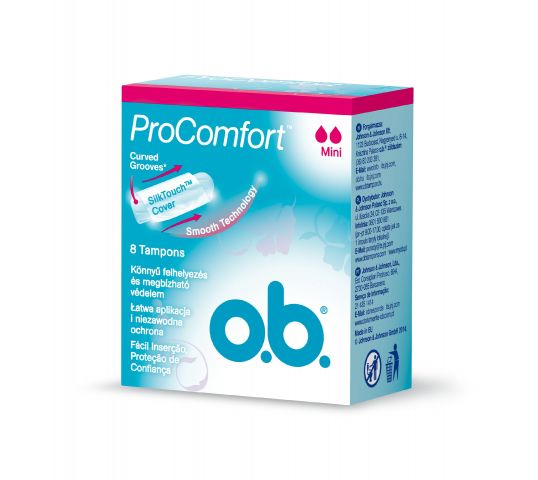 O.B. ProComfort Mini tampon 8 ks