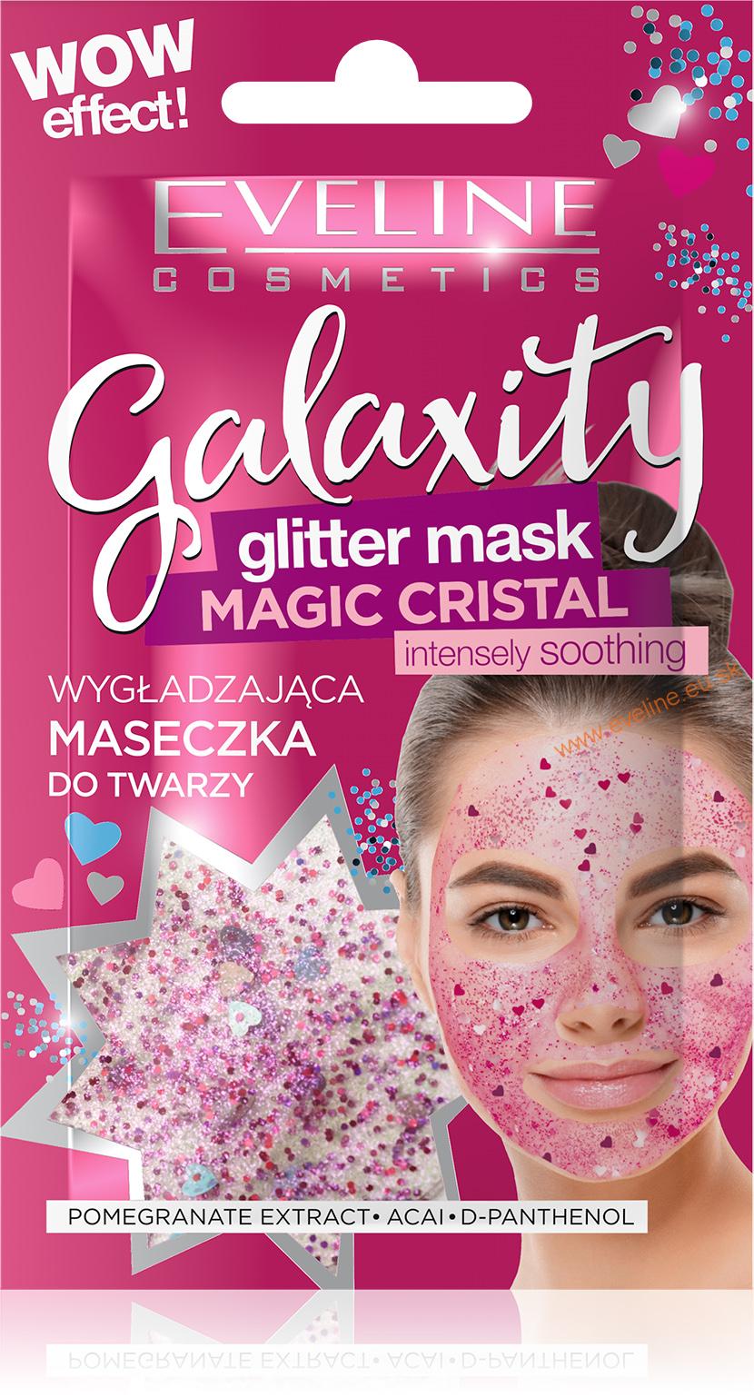 EVELINE Galaxity glitrová maska MAGIC CRYSTAL intenzívne vyhladzujúca 10 ml