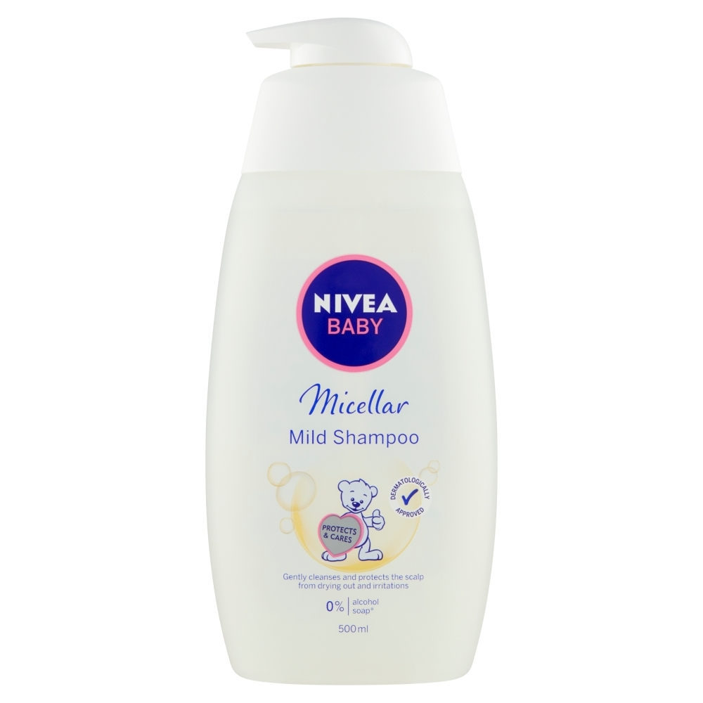 NIVEA NIVEA Baby Jemný micelárny šampón, 500 ml