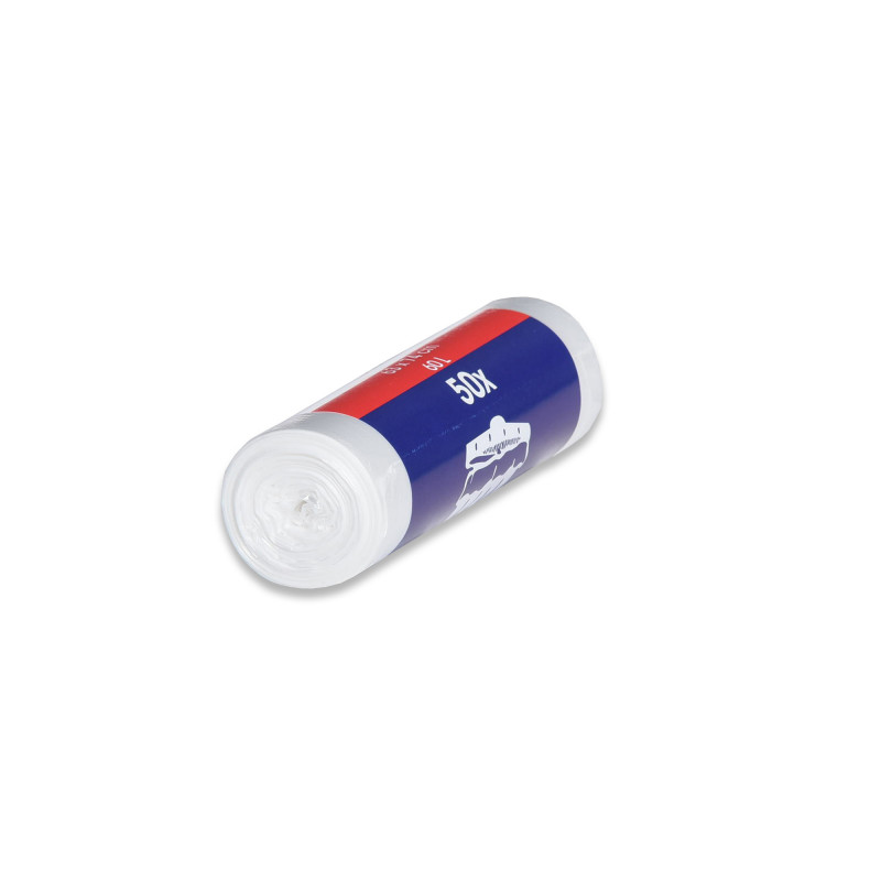 E-shop HDPE – Mikroténové vrecia ULITH na odpad transparentné, 30 litrov, 50 ks