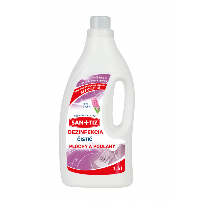 E-shop SANITIZ čistiaci dezinfekčný prostriedok na plochy a podlahy 1,5l