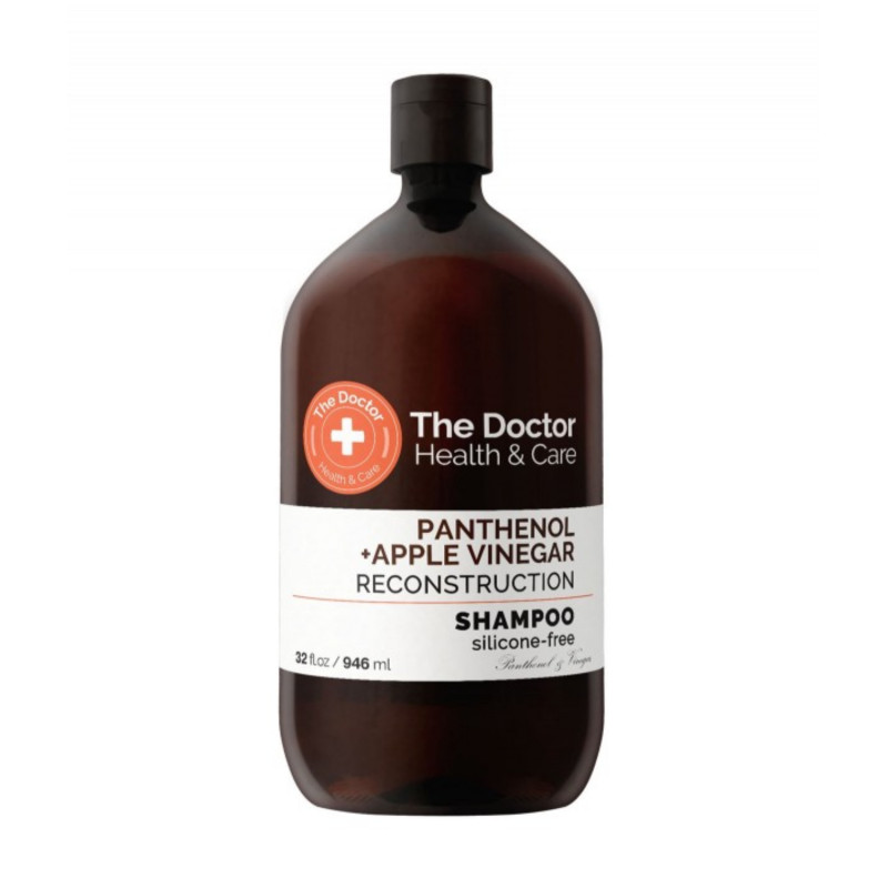 E-shop The Doctor regeneračný šampón Pantenol + jablčný ocot 946ml