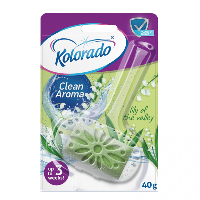 E-shop WC blok Kolorado Clean Aroma Konvalinka 40g