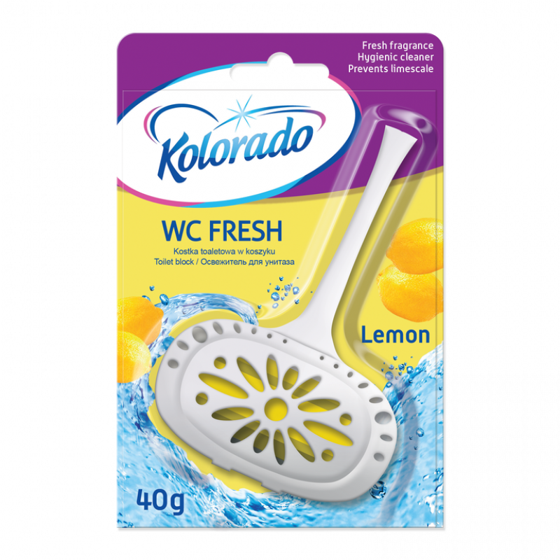 E-shop WC Blok Kolorado Fresh Toilet Citrón 40g