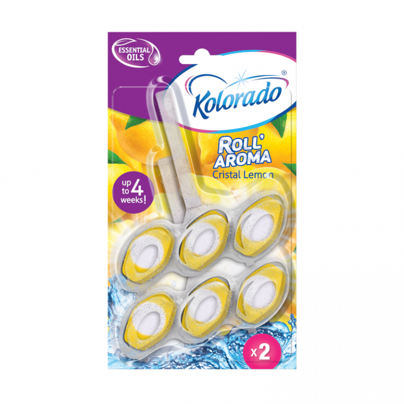 E-shop WC Blok Kolorado Fresh Toilet Krištáľový Citrón 2x51g