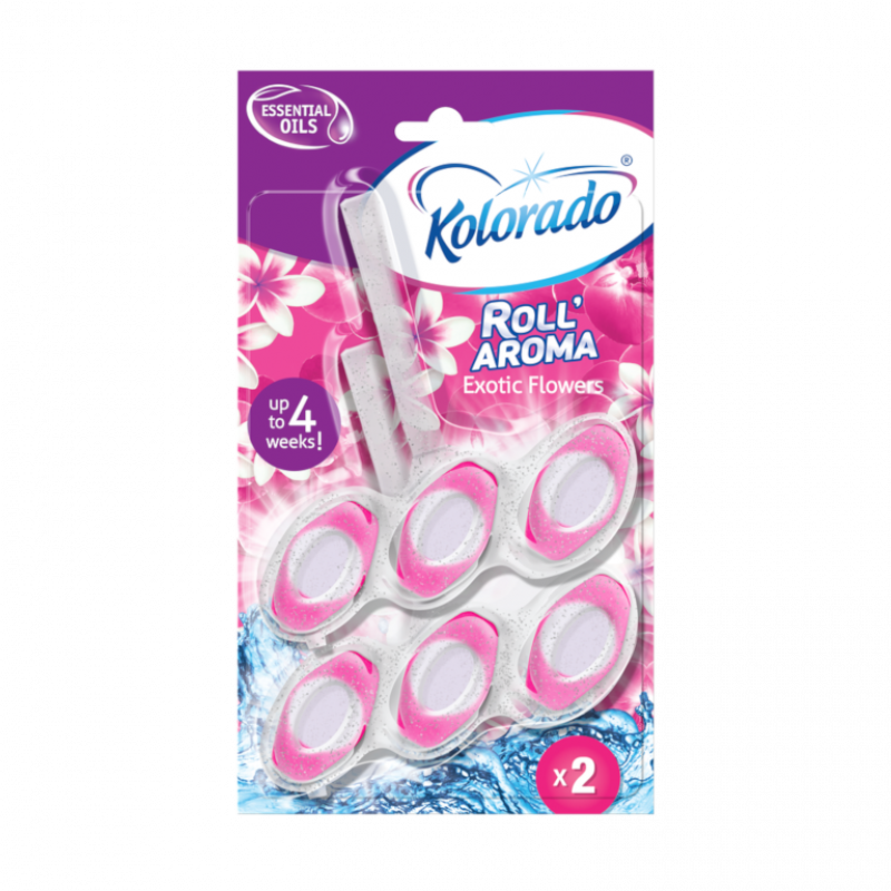 E-shop WC Blok Kolorado Fresh Toilet Exotické Kvety 2x51g
