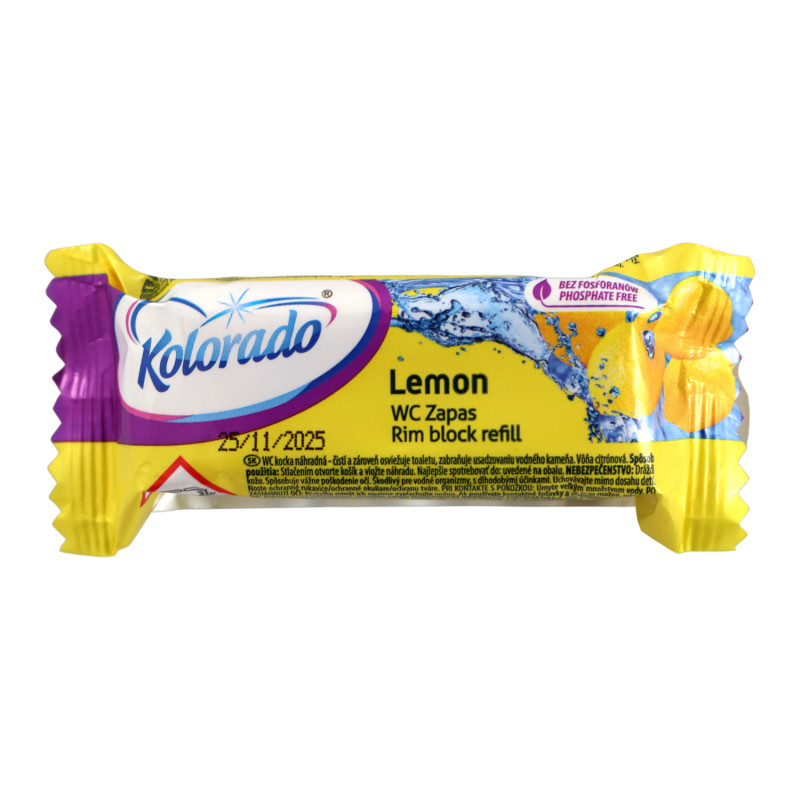 E-shop WC kocka náhradná KOLORADO lemon 40g