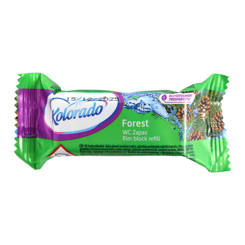 E-shop WC kocka náhradná KOLORADO forest 40g