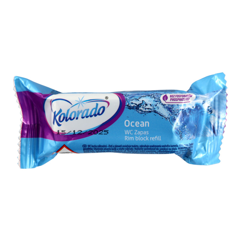 E-shop WC kocka náhradná KOLORADO oceán 40g