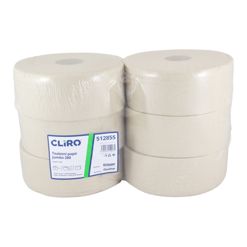 E-shop Toaletný papier CLIRO JUMBO Ø 28 CM, 300 M (6ks)