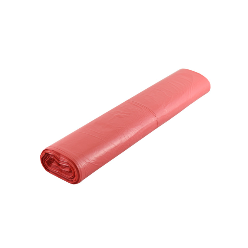 E-shop LDPE vrecia ECONOMY 700x1100mm 120 L červené 25 ks