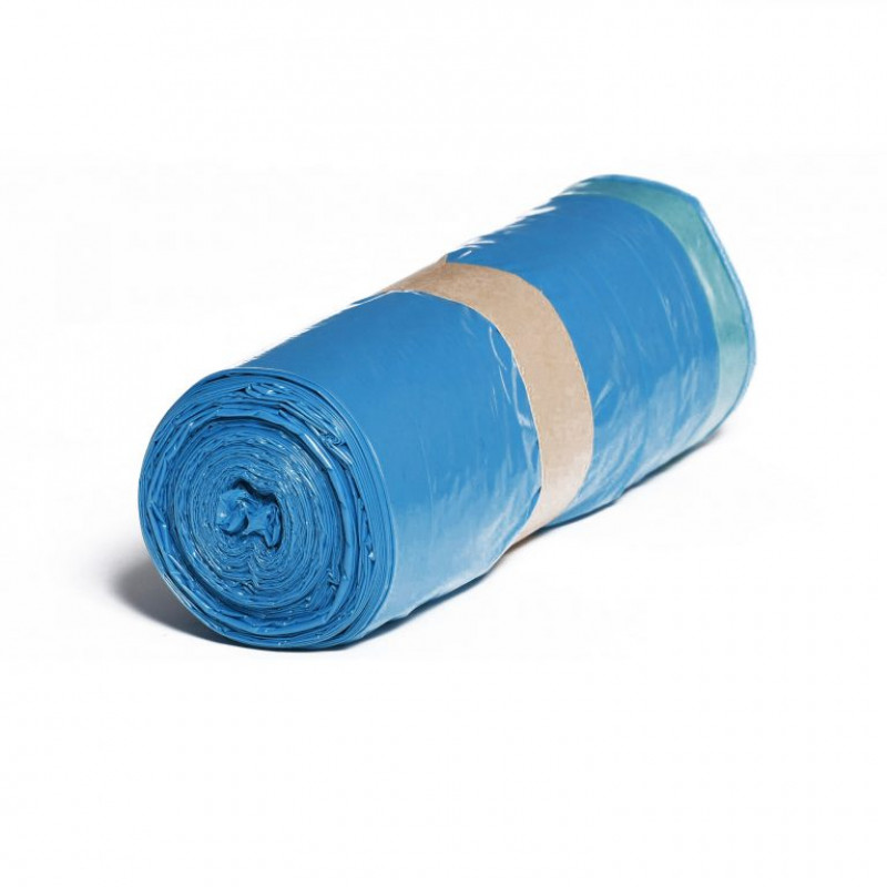E-shop LDPE vrecia zaťahovacie modré 700x1100mm/40mic 120L 25 ks