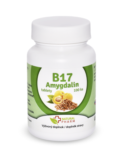 Amygdalin Vitamin B17 20 mg tablety 100 ks