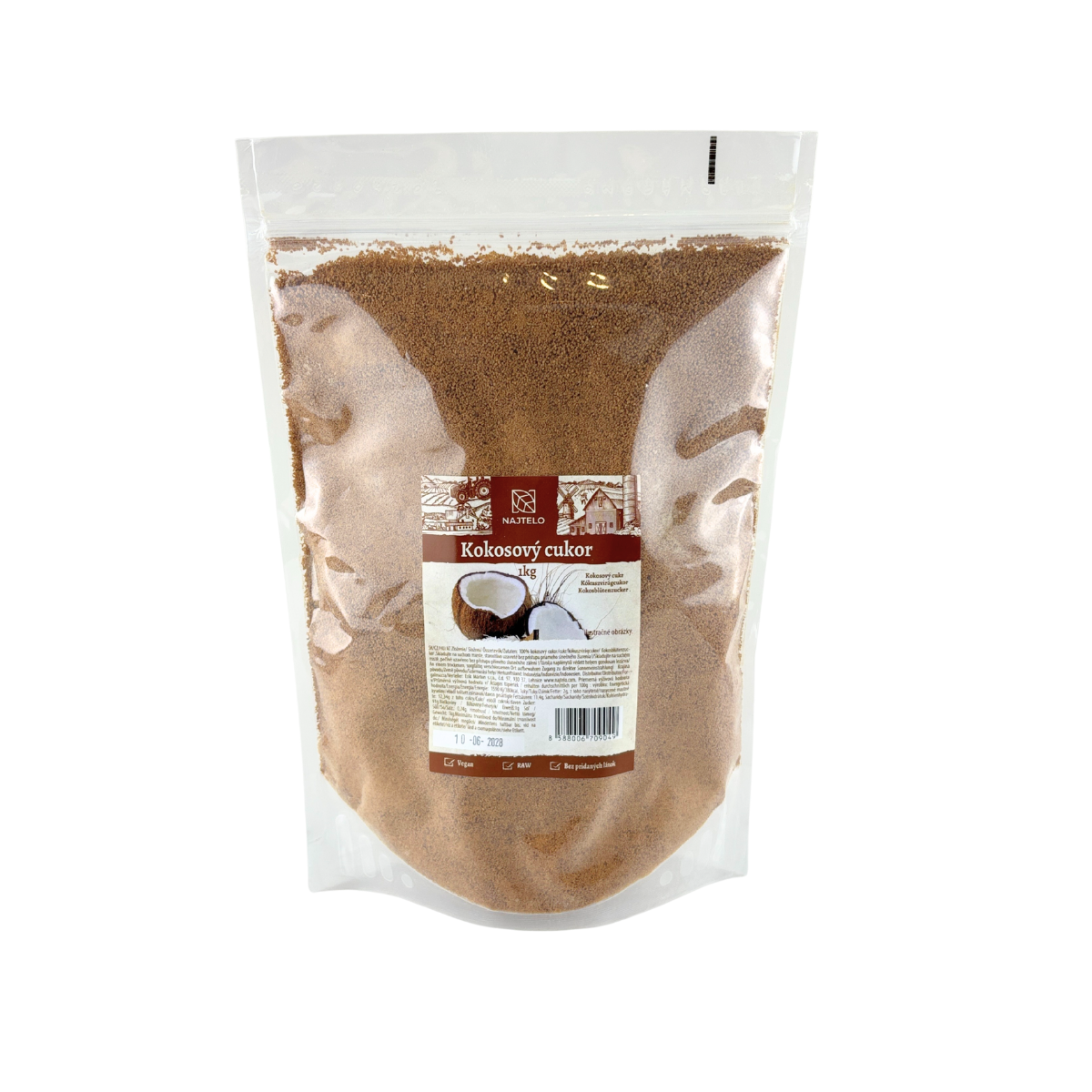 E-shop Najtelo Kokosový cukor 1kg