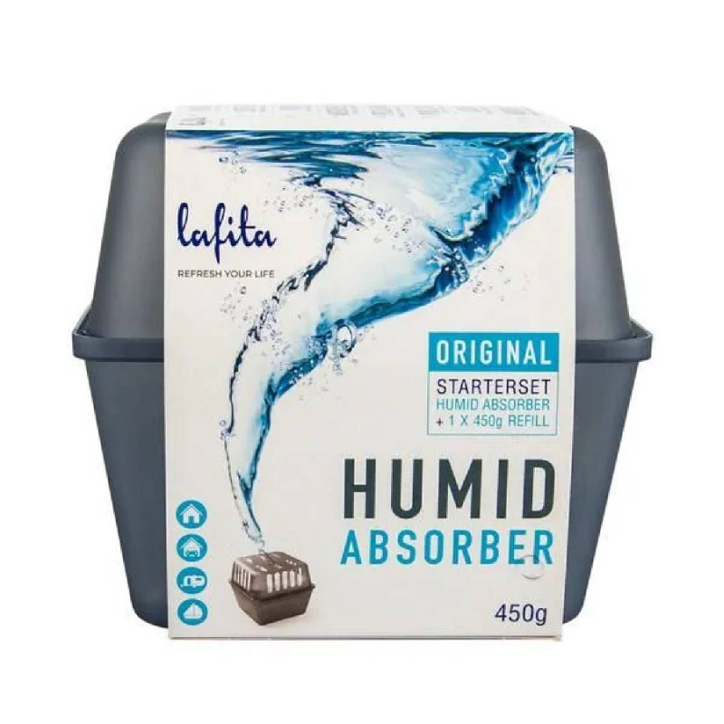 E-shop Pohlcovač vlhkosti LAFITA + náplň 450g