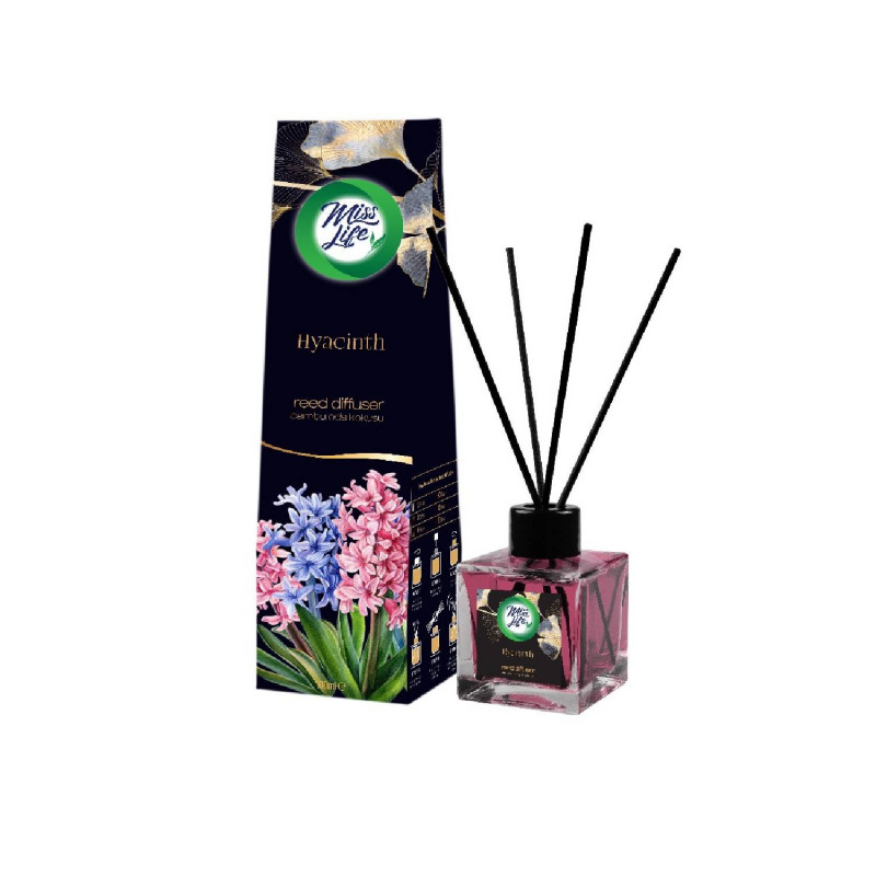 E-shop Miss Life Bamboo stick osviežovač 100ml Hyacinth