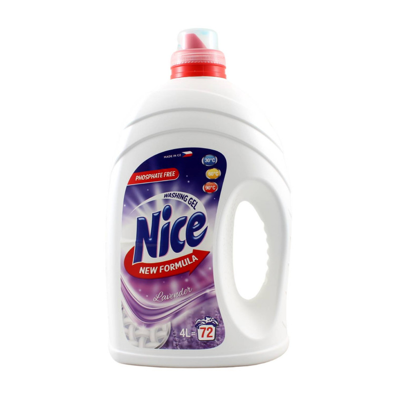 E-shop Prací gel NICE LAVENDER 4L