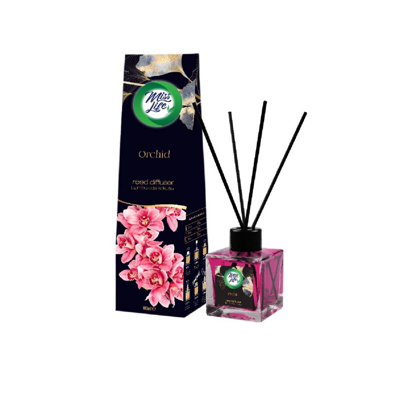 E-shop Miss Life Bamboo stick osviežovač 100ml Orchid