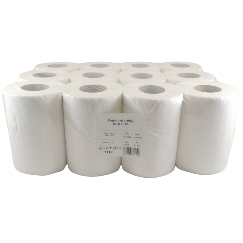 E-shop Papierová utierka SOFT 14 cm, 50m, 2 vrst. bal.12ks