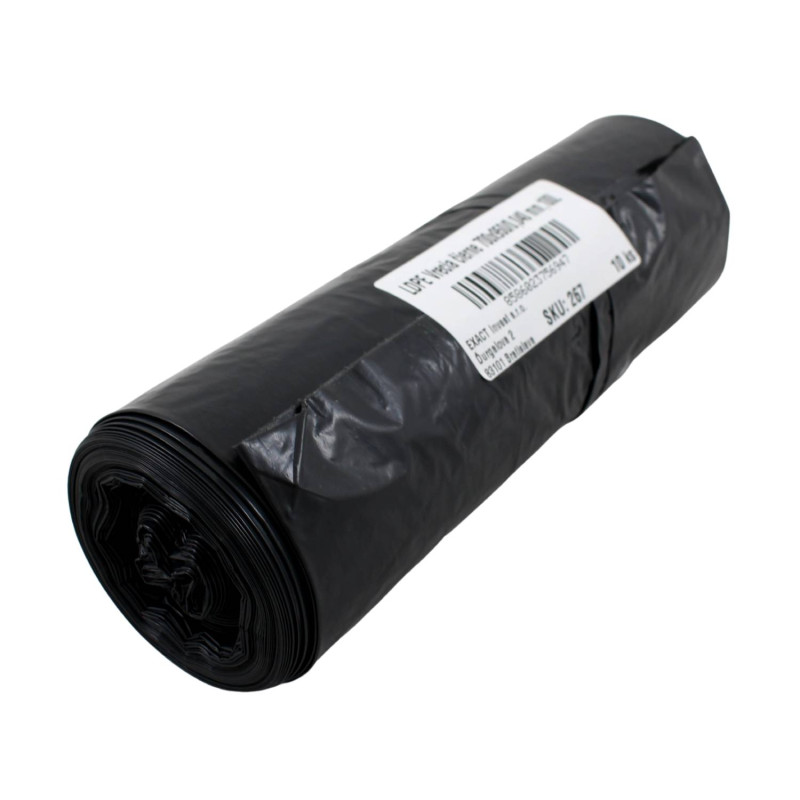 E-shop LDPE vrecia čierne 700x950/40mic 100L 10 ks