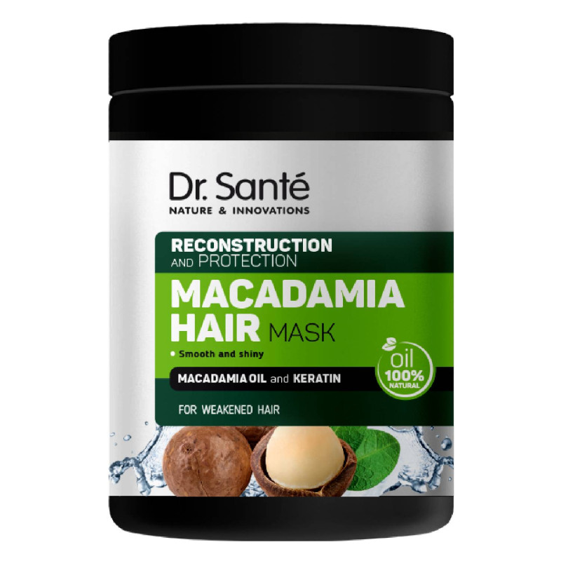 E-shop Dr. Santé Macadamia maska na vlasy s výťažkom makadamiového oleja 1l