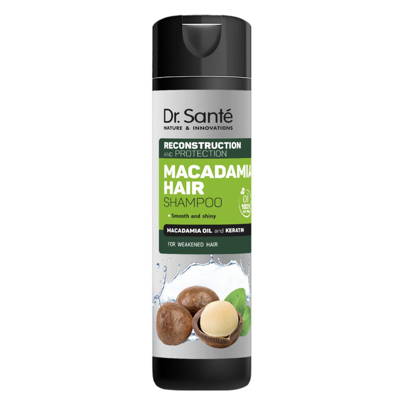 E-shop Dr. Santé Macadamia šampón na vlasy s výťažkom makadamiového oleja 250ml