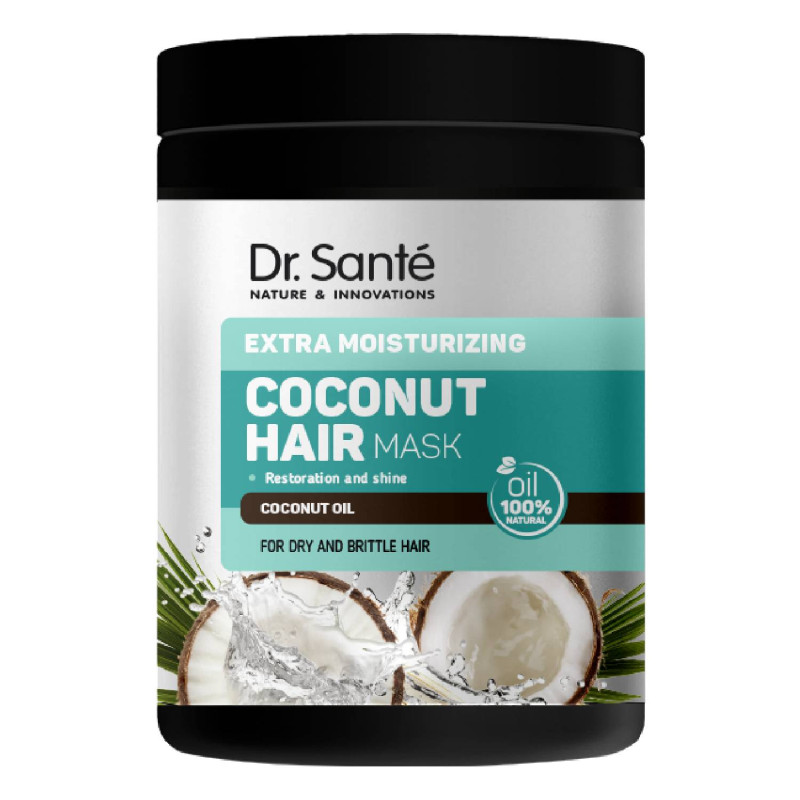 E-shop Dr. Santé Coconut Hair maska na vlasy s výťažkami kokosa 1l