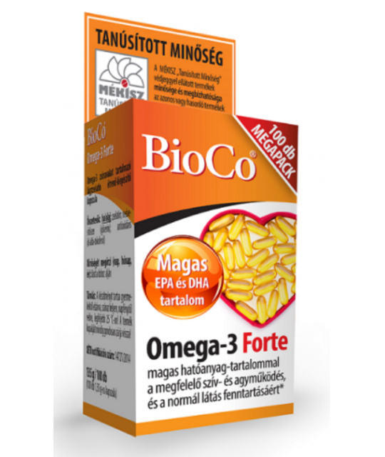 E-shop BioCo Omega-3 Forte MEGAPACK 100 kapsúl