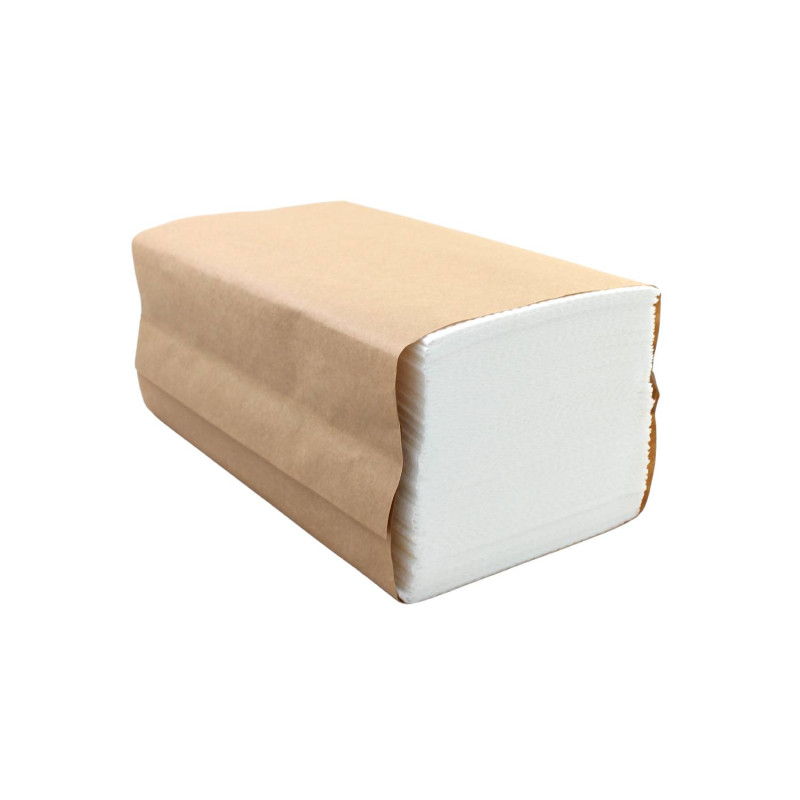 E-shop Papierové utierky ZZ skladané, 2vrst. 100% cel., 20x21cm - 3000ks
