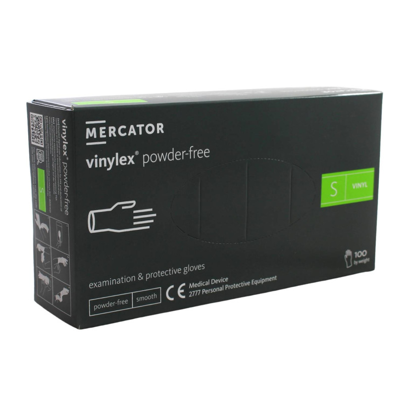 E-shop Vinylové rukavice MERCATOR S 100ks