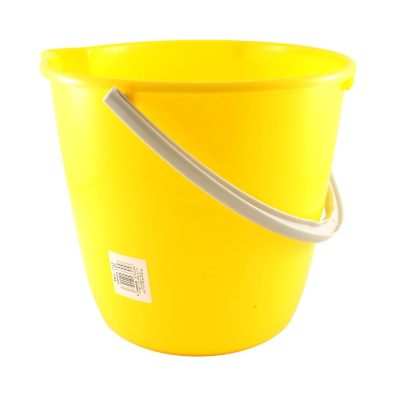 E-shop Vedro okrúhle, plastové – žlté 12l