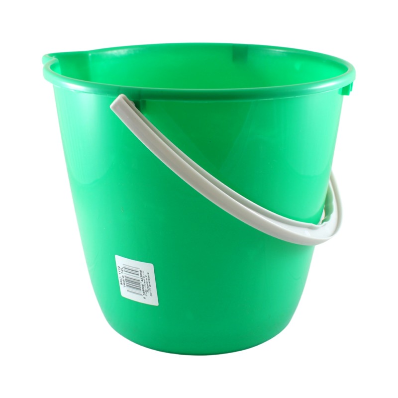 E-shop Vedro okrúhle, plastové – zelené 12l