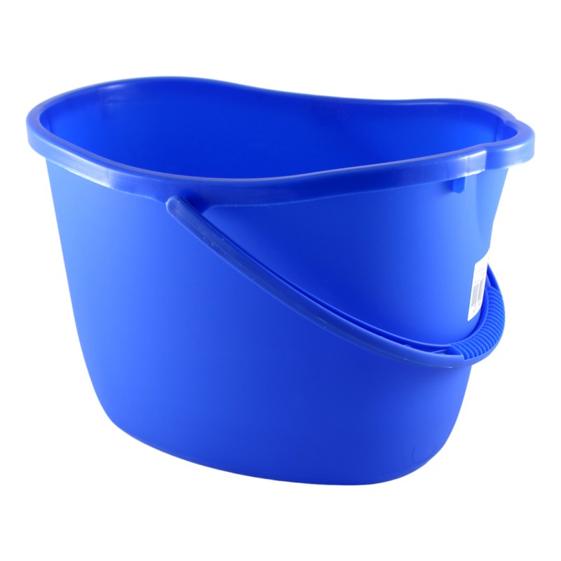 E-shop Vedro oválne, plastové – modré 15 l