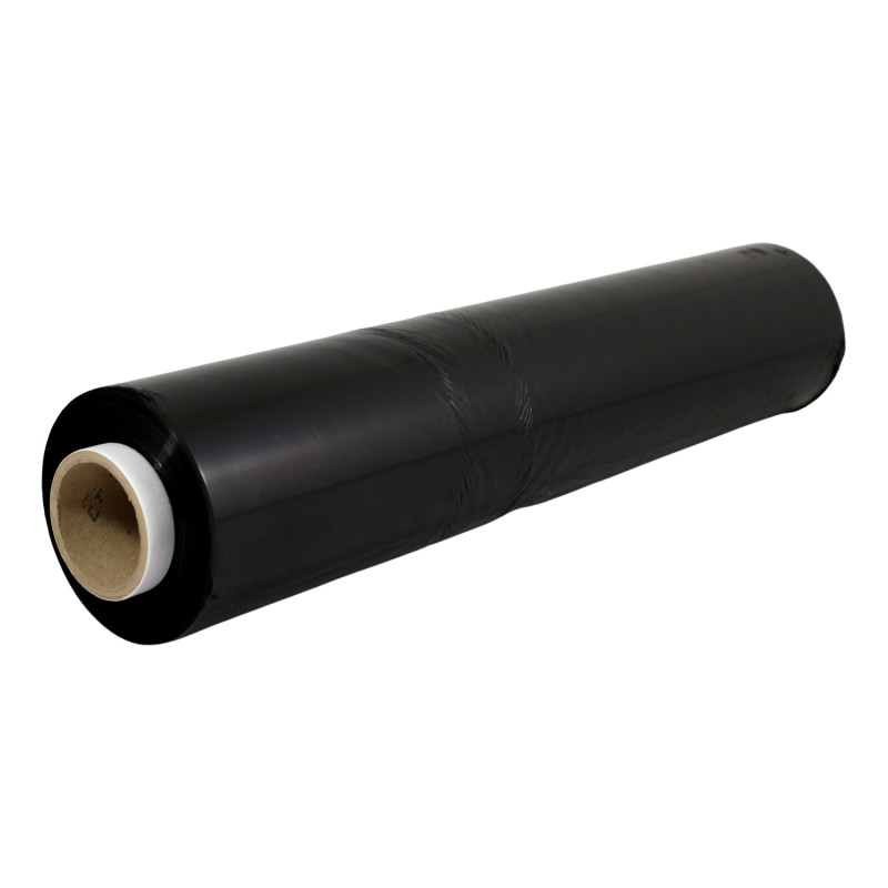 E-shop Stretch fólia čierna 23mic/500mm 3 kg