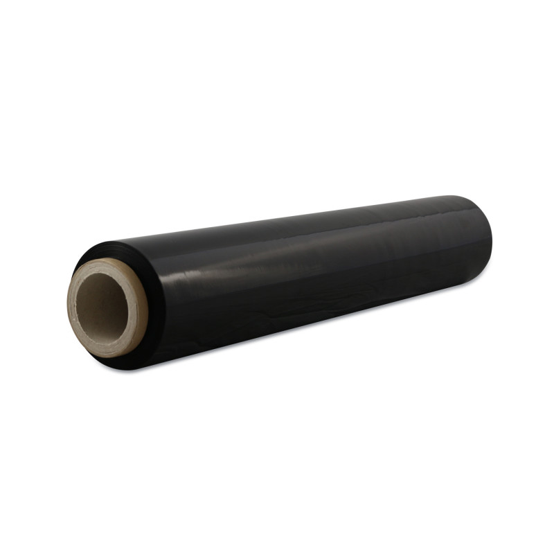 E-shop Stretch fólia čierna 23mic/500mm 2,1kg