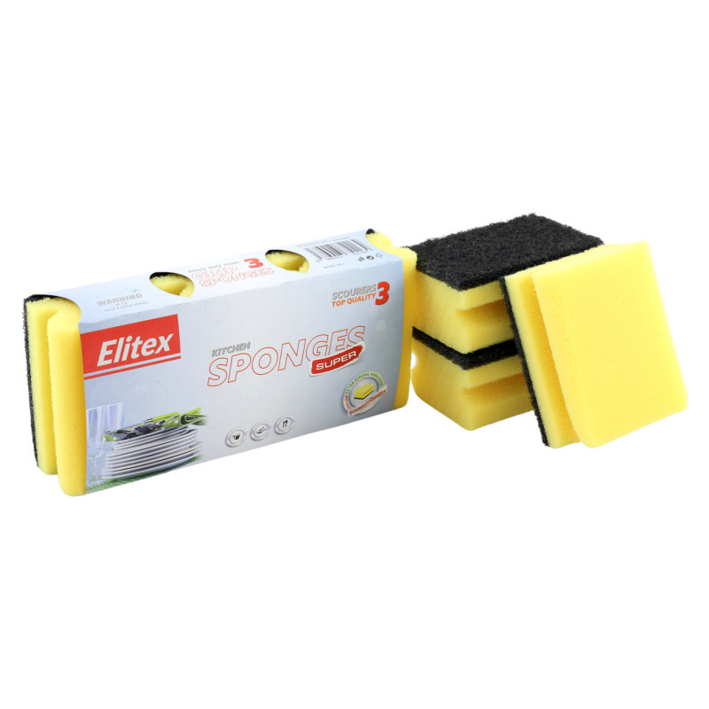 E-shop Hubka tvarovaná ELITEX 3ks