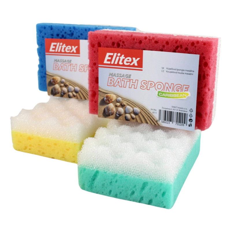 E-shop Kúpeľová hubka Elitex - Caribbean 1ks