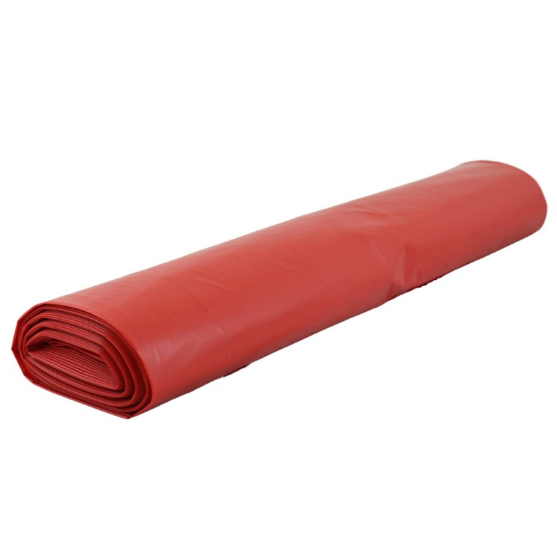 E-shop LDPE vrecia červené hrubé 1000x1250mm/0,080mm 250L 10ks