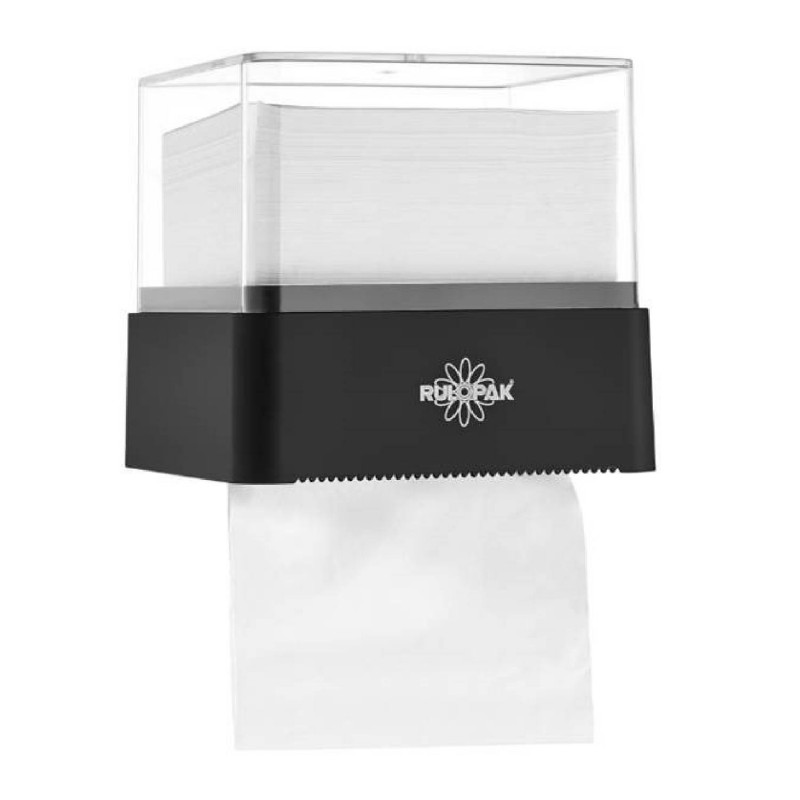 E-shop Zásobník na skladaný a rolovaný toal.papier HYBRID ČIERNY
