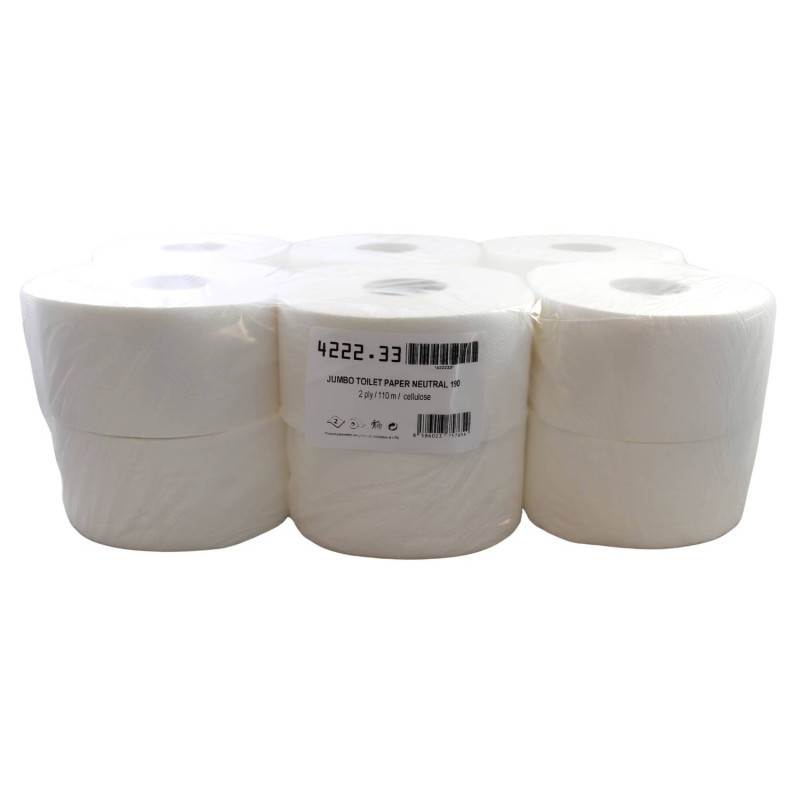 E-shop Toaletný papier KAREN JUMBO Ø​ 19 CM, 100% cel., 2vrst., 110 M - 12 ks