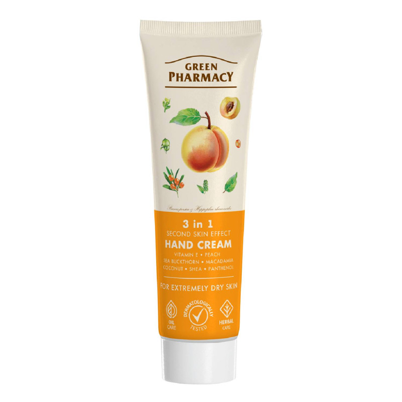 E-shop Green Pharmacy krém na ruky a nechty - Efekt druhej kože 3v1 100ml
