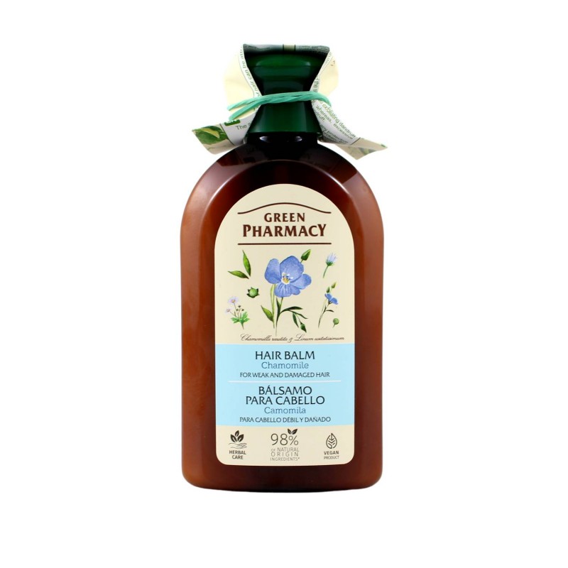 E-shop Green Pharmacy vlasový balzam pre farbené a melírované vlasy 300 ml – Harmanček