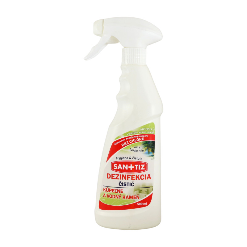 E-shop SANITIZ čistiaci dezinfekčný prostriedok na kúpeľne 500ml