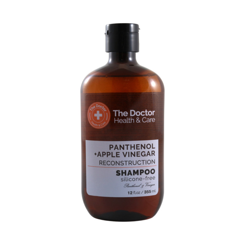E-shop The Doctor panthenol+apple vinegar regeneračný šampón 355ml