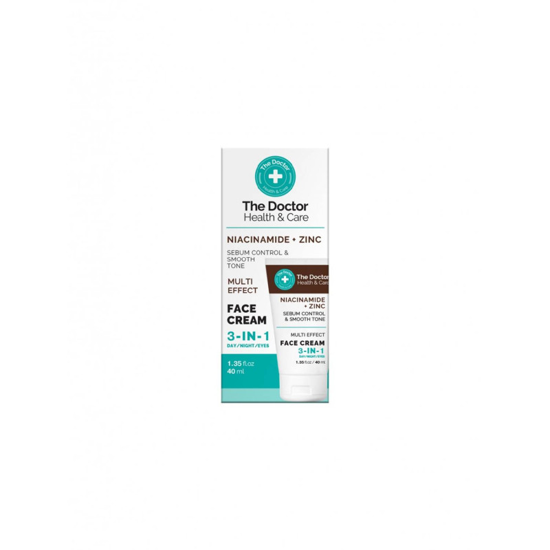 E-shop The Doctor krém na tvár "NIACINAMIDE + ZINC" 3v1 40 ml