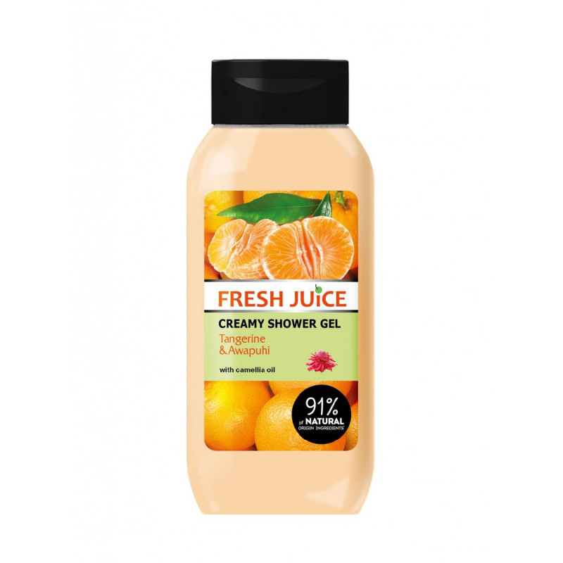 E-shop Fresh Juice krémový sprchový gél TANGERINE AWAPUHI 400ml