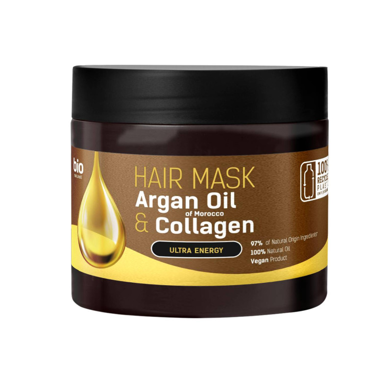 E-shop BIO naturell hair mask Argan Oil  Collagen - 295ml