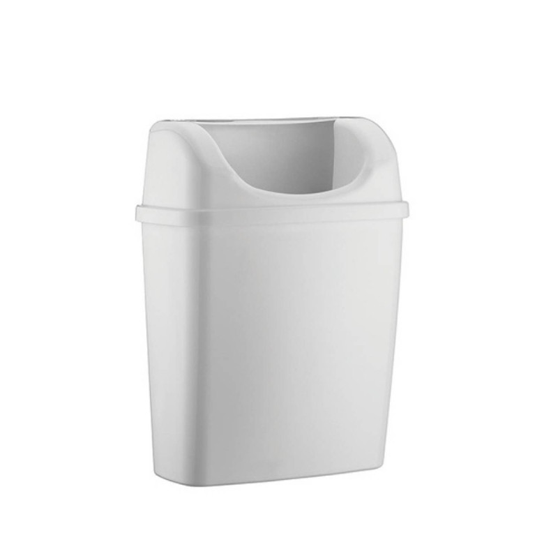 E-shop Nástenný kôš RULOPAK biely 6L
