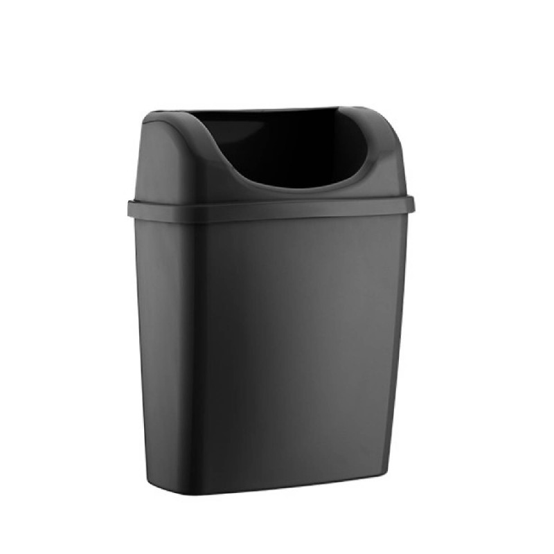E-shop Nástenný kôš RULOPAK čierny 6L